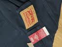 Levi's李维斯男士565宽松直筒工装美式复古简约通勤时尚休闲裤 蓝黑色 34 (32) 实拍图