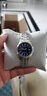 西铁城（CITIZEN）手表男表女表简约休闲光动能电波情侣手表日期显示情人节礼物 EC1180-81L 实拍图