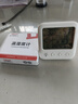 德力西电气（DELIXI ELECTRIC）家用室内温度计带笑脸婴儿房闹钟计时电子数显温湿度计温度表 实拍图