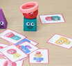 Hape(德国)婴幼儿启蒙益智玩具 奇趣创意几何拼搭软胶大颗粒积木E9859 实拍图