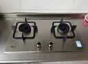 林内（Rinnai）燃气灶家用5kW大火力双眼猛火灶具嵌入式二级能效天然气 可调节灶2E08M 实拍图