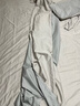 京东京造 60支长绒棉植素超柔贡缎 A类纯棉床单被套床上四件套 1.8米床 英伦灰 实拍图