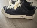 FILA FUSION斐乐男鞋POP帆布鞋潮牌男子潮流板鞋街拍运动休闲鞋男 黑-BK 41 实拍图