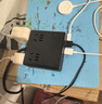 绿联S6桌面充电站插排氮化镓20W快充电器插排多功能USB/TypeC插座适用苹果小米17迷你魔盒8孔总控1.5米 实拍图