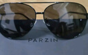 帕森（PARZIN）偏光太阳镜型男眼镜双梁蛤蟆镜驾驶墨镜520礼物PZ8131A枪框渐灰片 实拍图