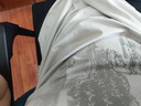 HLA海澜之家短袖T恤男山不在高印花圆领凉感短袖男夏HNTBW2J093A 实拍图