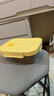 希乐扣Cilock玻璃饭盒上班族带饭 微波炉可加热餐盒便当盒大容量保鲜盒 无分隔 实拍图