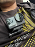 TELESIN(泰迅)适配大疆action4/5pro/6/nano挂脖gopro磁吸快拆挂脖运动相机insta360第一视角胸前固定支架 实拍图