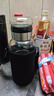 【送杯套】大容量加厚玻璃杯子便携杯茶水分离带杯套泡茶水杯 透明 1000ml吨吨桶 1只装 实拍图