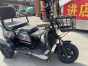 凤凰（Phoenix）炫酷电动三轮车家用小型老年代步电动车三轮车老人休闲电瓶车 600W+60V23A黑金+续航约110里 实拍图
