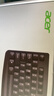 宏碁（acer）键鼠套装 有线键盘鼠标 商务办公键鼠套 防泼洒 全尺寸 USB笔记本台式机通用 OAK-030 实拍图