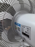 美的（Midea）【价低头部主播9折】电风扇 家用七叶立式落地扇宿舍卧室轻音节能摇头桌面小风扇大风力 SAF30AC 实拍图