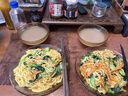 云山半0脂肪玉米面条挂面250g杂粮粗粮挂面主食代餐面黄面条细面条 实拍图