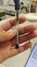 晨光（M&G）GP1163B按动中性笔0.5mm蓝色子弹头按压式商务办公签字笔刷题走珠笔3支 实拍图