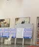AUCS白板支架式60*90cm 移动挂纸支架写字板磁性黑板 办公室会议室培训家用可折叠升降看板 QUR9060H 实拍图