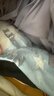 百图betu女装夏新款T恤海洋珠片绣印花短袖宽松纯棉T恤女2304T20 白色 M 实拍图