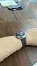 华为HUAWEI WATCH 5 46mm高端款航天级钛合金表壳木星棕素皮复合表带X-TAP智感窗eSIM 实拍图
