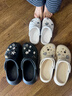 卡骆驰（CROCS）贝雅云彩女士洞洞鞋休闲鞋|208186 冬日白-11S   37 /38(240mm) 实拍图