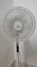 美的（Midea）【幸运草安睡1S】一级能效直流变频声控电风扇家用遥控卧室静音落地扇台式桌面抗菌大风力转页扇 实拍图