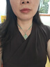 中国黄金和田玉吊坠女款平安扣项链女玉坠玉佩高考祝福礼物生日送女朋友 平安扣和田玉项链【京速达】 实拍图