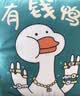 【活动】抱枕靠垫办公腰枕床头靠枕腰靠卡通可拆洗(含芯/不含芯) 有钱鸭 36cm*36cm 含枕芯 （单支装） 实拍图