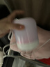 公牛（BULL）床头婴儿宝宝喂奶柔光小夜灯卧室柱形拍拍灯护眼新生儿哺乳起夜灯 【时钟遥控触摸调光款】6000mAh 官方高颜值三色可调专用氛围灯 实拍图