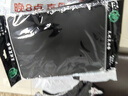 灵蛇(LINGSHE)鼠标垫 320*240*2mm中号加厚游戏办公鼠标垫 精密锁边 可水洗 炫酷黑 实拍图