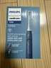 飞利浦（PHILIPS）声波电动牙刷钻石3系 5倍洁齿5种模式 刷头*2【亮白+洁净】生日礼物  母亲节礼物HX5181/02 蓝 实拍图