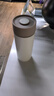 爱仕达（ASD）316L不锈钢真空保温杯 家用办公学生水杯 长效保温 400ml 棕色 实拍图