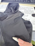 摩多狼（MOTOWOLF）摩托车头套夏季冰丝男面罩女四季防晒挡风 FM1-B头套长款 黑色 实拍图