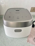 松下（Panasonic）【价保618】饭光光2.0电饭煲0涂层内胆不粘锅IH加热家用2.9L不锈钢无涂层电饭锅3-4人SR-HNS102-W 实拍图