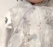 ASK JUNIOR国风婴幼裙子旗袍领连衣裙儿童网纱裙花卉印花裙装 实拍图