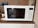 美的（Midea）【价保618】变频小清新微波炉 液晶屏幕 磨砂面板 小型20L家用 匠心工艺（PM2002） 实拍图