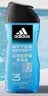 阿迪达斯（adidas）沐浴露男士专用洗发水洗面奶三效合一游泳去氯小瓶旅行装250ml 实拍图