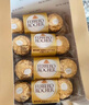 费列罗 榛果巧克力 3粒*16条 48粒600g 零食 伴手礼喜糖 糖果 520礼物 实拍图