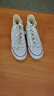 匡威（Converse）All Star夏季经典帆布男女高帮休闲运动小白鞋101009 101009/白色 39 实拍图