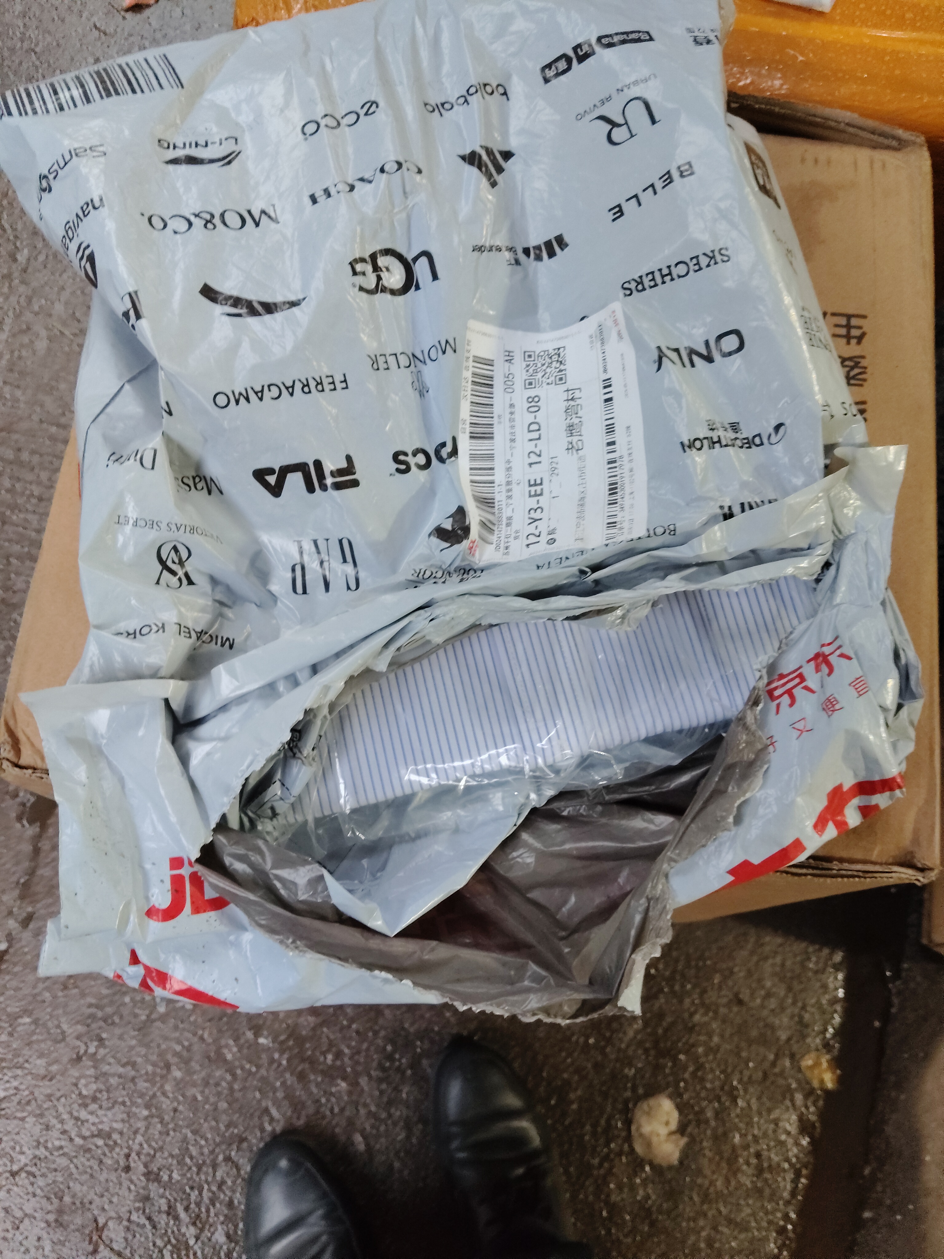 罗蒙短袖衬衫男士薄款条纹衬衣商务职业工装打底衫爸爸装L82D08-3蓝40 实拍图