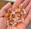 山泽接线端子工程专用 K2网络接线头连接器 优质K2双刀双线连接头 100个/袋 PT-06 实拍图