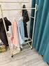 百草园衣架挂衣服加粗加厚防滑无痕衣服挂架成人家用大号晾晒衣撑子10支 实拍图