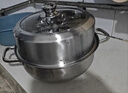 美厨（MAXCOOK）蒸锅 加厚不锈钢30CM单层蒸锅火锅汤蒸锅 燃气电磁炉通用 实拍图