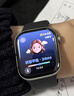 Apple/苹果 Watch S11 智能手表GPS款42毫米深空灰色铝金属表壳黑色运动型表带S/M MEUG4CH/B情人节 实拍图