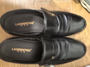 老人头（LAORENTOU）老人头皮鞋男中年休闲鞋真皮四季透气商务男鞋爸爸鞋 TLA225 黑42 实拍图