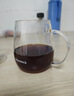 GLASSLOCK玻璃茶杯男女士专用茶水分离泡茶耐高温杯子过滤花茶杯500ml 实拍图