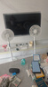 美的（Midea）【闪拆系列】一键闪电拆装直流变频家用语音电风扇一级能效轻音落地扇大风力卧室立式电扇SDJ30BC 实拍图