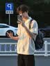 OEMG 老钱风麦穗纹假两件拼接短袖T恤男士夏季高级感宽松百搭潮流上衣 杏色 【高品质】 XL [建议110-130斤] 实拍图