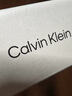 Calvin Klein内衣【吴晗同款】男士三条装ck低腰棉质透气防夹臀四角平角内裤男 NP2765OUB1-太空黑 3条 XL 实拍图