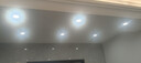 雷士（NVC） LED筒灯客厅卧室过道嵌入式二级能效全铝漆白6瓦正白开孔75-85mm 实拍图