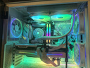 利民（thermalright）AQUA ELITE 240 WHITE ARGB 一体式水冷散热器日蚀幻彩光效 ARGB冷头 AE240 WHITE ARGB 实拍图