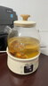 小熊（Bear）全玻璃壶0.8L养生壶恒温壶 办公室小型迷你煮茶花茶壶 0胶水0金属  24h保温 YSH-M08B3  实拍图