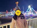 CACUSS帽子女春夏保暖月子帽产妇棉睡帽包头薄款堆堆帽套头冷帽 黑拼灰 实拍图